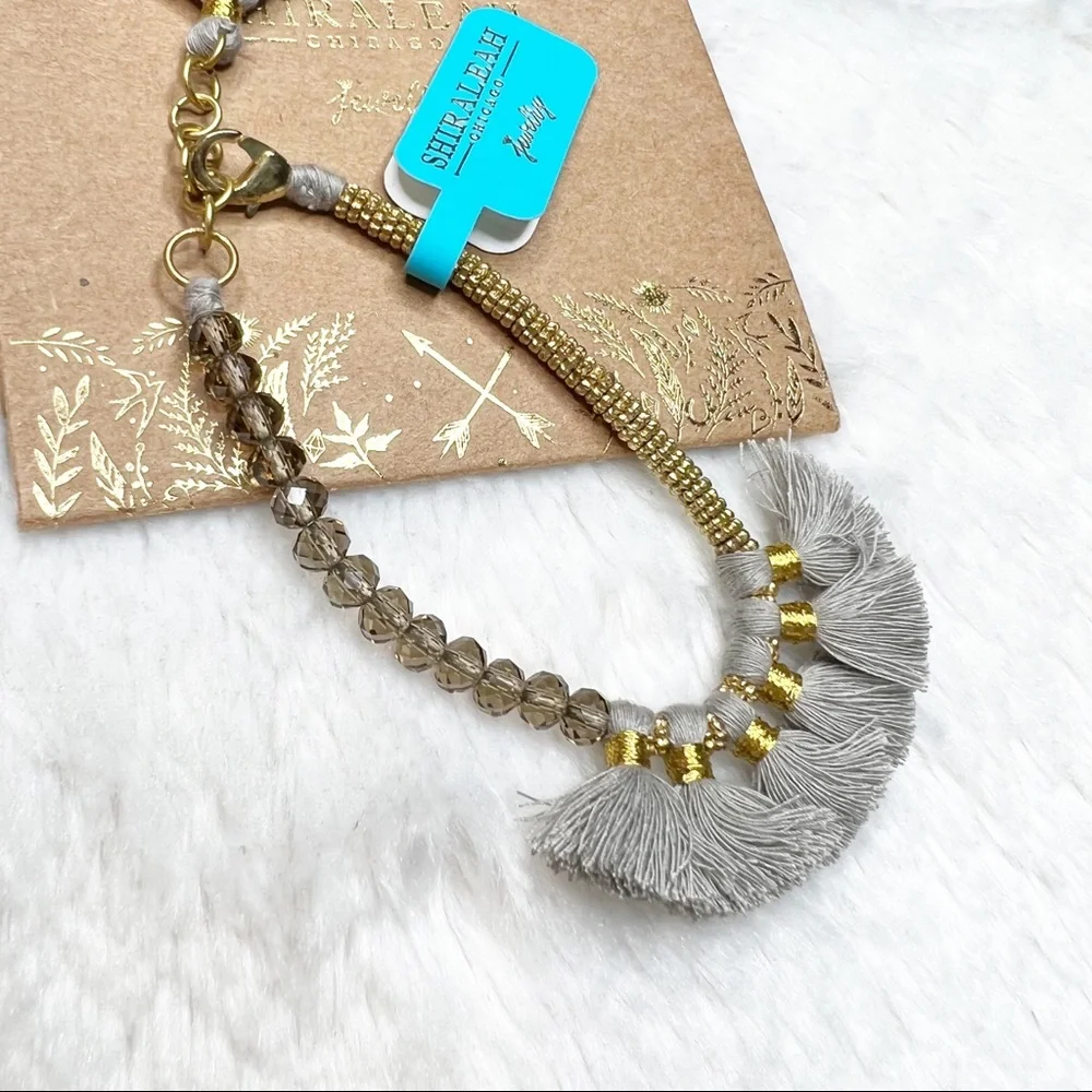 Shiraleah Anthropologie Rylee Bracelet in Grey